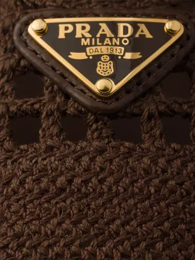 Prada Women's Crochet Ballerinas - Gold | Thumbnail 9 Prada Women's Crochet Ballerinas - Gold | Thumbnail 9