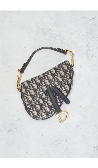 Dior Trotter Oblique Mini Saddle Bag | Thumbnail 2 Dior Trotter Oblique Mini Saddle Bag | Thumbnail 2