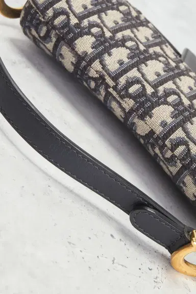 Dior Trotter Oblique Mini Saddle Bag | Thumbnail 11 Dior Trotter Oblique Mini Saddle Bag | Thumbnail 11