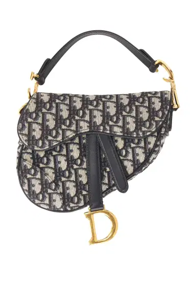 Dior Trotter Oblique Mini Saddle Bag | Thumbnail 3 Dior Trotter Oblique Mini Saddle Bag | Thumbnail 3