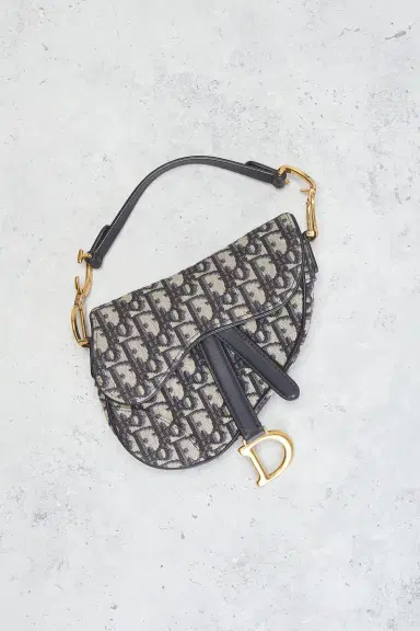 Dior Trotter Oblique Mini Saddle Bag | Thumbnail 4 Dior Trotter Oblique Mini Saddle Bag | Thumbnail 4