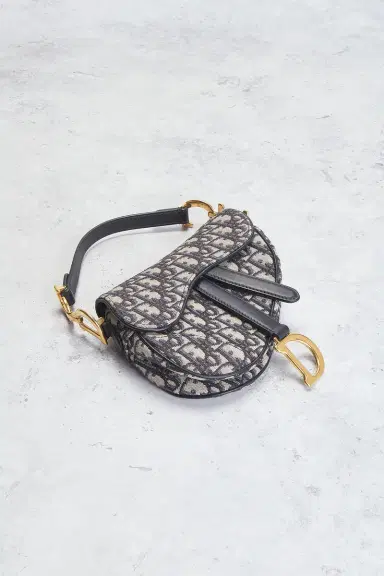 Dior Trotter Oblique Mini Saddle Bag | Thumbnail 6 Dior Trotter Oblique Mini Saddle Bag | Thumbnail 6