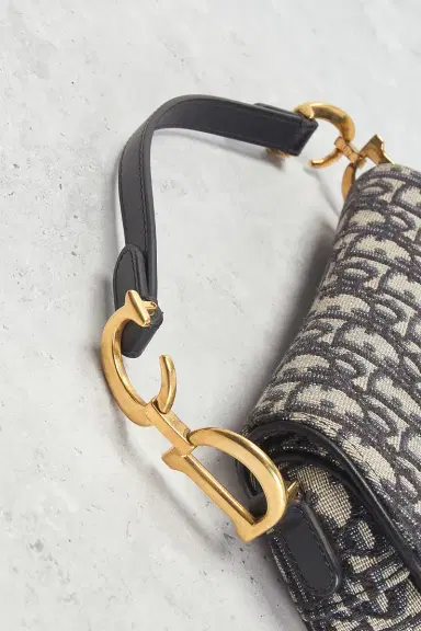 Dior Trotter Oblique Mini Saddle Bag | Thumbnail 9 Dior Trotter Oblique Mini Saddle Bag | Thumbnail 9