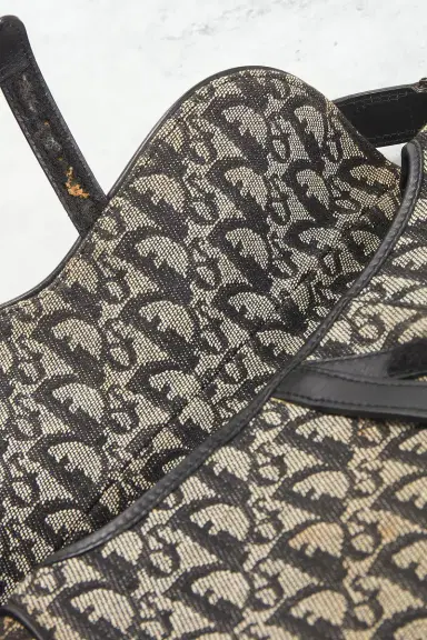 Dior Trotter Oblique Saddle Bag | Thumbnail 12 Dior Trotter Oblique Saddle Bag | Thumbnail 12