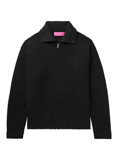 The Elder Statesman Cashmere Zip-Up Sweater - Men | Thumbnail 1 The Elder Statesman Cashmere Zip-Up Sweater - Men | Thumbnail 1