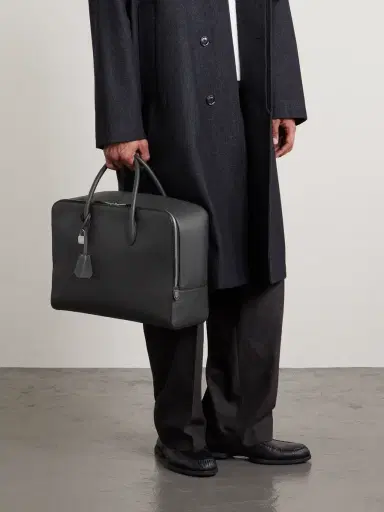 dunhill Century Full-Grain Leather Weekend Bag - Men | Thumbnail 2 dunhill Century Full-Grain Leather Weekend Bag - Men | Thumbnail 2
