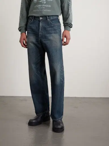 Neighborhood Straight-Leg Selvedge Jeans - Men | Thumbnail 3 Neighborhood Straight-Leg Selvedge Jeans - Men | Thumbnail 3