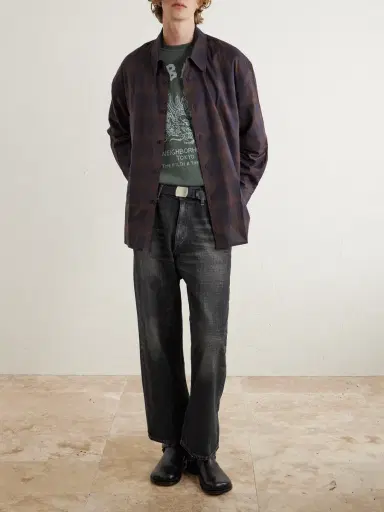 Neighborhood Wide-Leg Selvedge Jeans - Men | Thumbnail 2 Neighborhood Wide-Leg Selvedge Jeans - Men | Thumbnail 2