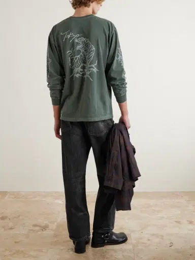 Neighborhood Wide-Leg Selvedge Jeans - Men | Thumbnail 4 Neighborhood Wide-Leg Selvedge Jeans - Men | Thumbnail 4