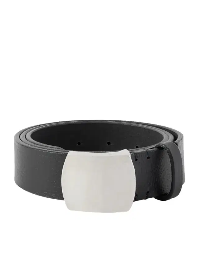 3cm Full-Grain Leather Belt - Men 3cm Full-Grain Leather Belt - Men