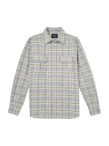 Drake's Checked Brushed Cotton-Flannel Shirt - Men | Thumbnail 1 Drake's Checked Brushed Cotton-Flannel Shirt - Men | Thumbnail 1