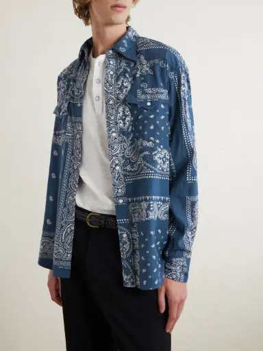 KAPITAL Bandana-Print Cotton Shirt - Men | Thumbnail 3 KAPITAL Bandana-Print Cotton Shirt - Men | Thumbnail 3