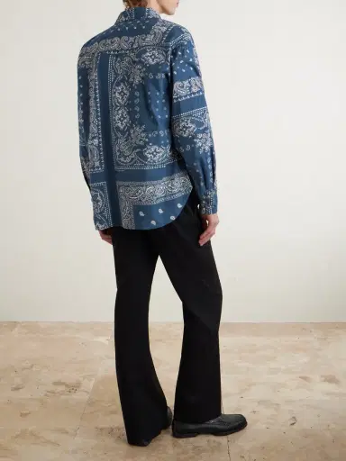 KAPITAL Bandana-Print Cotton Shirt - Men | Thumbnail 4 KAPITAL Bandana-Print Cotton Shirt - Men | Thumbnail 4
