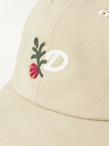 Drake's D Flower Embroidered Cotton-Twill Baseball Cap - Men | Thumbnail 4 Drake's D Flower Embroidered Cotton-Twill Baseball Cap - Men | Thumbnail 4