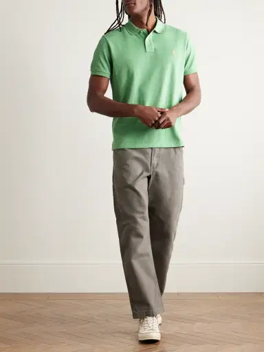 Polo Ralph Lauren Logo-Embroidered Cotton-Piqué Polo Shirt - Men | Thumbnail 2 Polo Ralph Lauren Logo-Embroidered Cotton-Piqué Polo Shirt - Men | Thumbnail 2