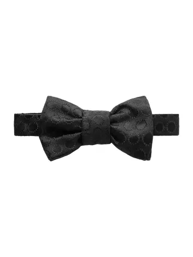 Charvet Pre-Tied Embroidered Silk Bow Tie - Men | Thumbnail 1 Charvet Pre-Tied Embroidered Silk Bow Tie - Men | Thumbnail 1