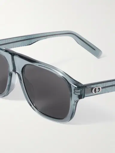 DIOR Eyewear CD Icon A1I Aviator-Style Acetate Sunglasses - Men | Thumbnail 3 DIOR Eyewear CD Icon A1I Aviator-Style Acetate Sunglasses - Men | Thumbnail 3