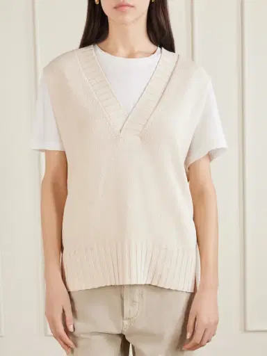 SIR. Lula Knitted Sweater Vest | Thumbnail 3 SIR. Lula Knitted Sweater Vest | Thumbnail 3