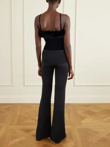 Balenciaga Plush-trimmed Stretch-jersey Camisole | Thumbnail 4 Balenciaga Plush-trimmed Stretch-jersey Camisole | Thumbnail 4
