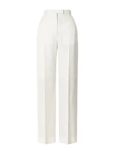 Alexander McQueen Grain De Poudre Wool Straight-leg Pants | Thumbnail 1 Alexander McQueen Grain De Poudre Wool Straight-leg Pants | Thumbnail 1