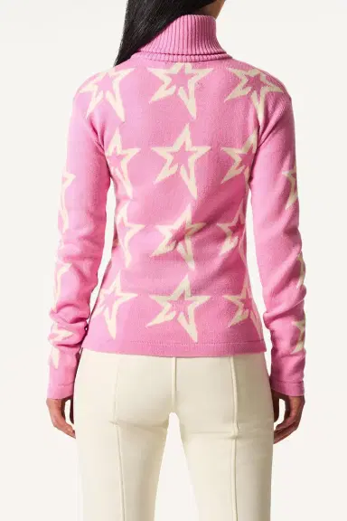 Perfect Moment Star Dust Sweater - Lilac White | Thumbnail 5 Perfect Moment Star Dust Sweater - Lilac White | Thumbnail 5
