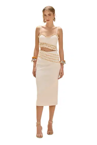 PatBo JADE KNIT MIDI SKIRT | Thumbnail 1 PatBo JADE KNIT MIDI SKIRT | Thumbnail 1