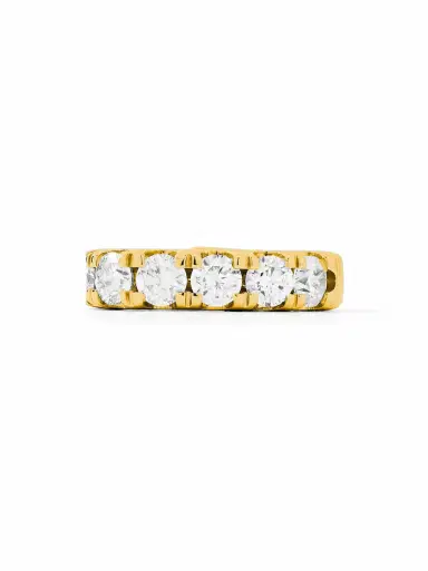 Beatriz Werebe Jumbo Yellow Gold Diamond Ear Cuff | Thumbnail 2 Beatriz Werebe Jumbo Yellow Gold Diamond Ear Cuff | Thumbnail 2