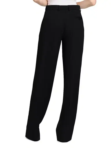 Stella McCartney Women's Satin Dropped Waist Straight Pants | Thumbnail 5 Stella McCartney Women's Satin Dropped Waist Straight Pants | Thumbnail 5