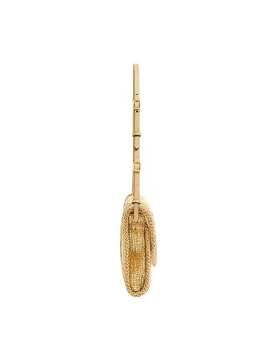 Valentino Garavani Women's DeVain Embroidered Shoulder Bag - Gold Multi | Thumbnail 5 Valentino Garavani Women's DeVain Embroidered Shoulder Bag - Gold Multi | Thumbnail 5