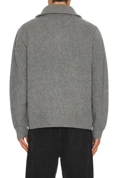 FRAME Wool Zip Sweater | Thumbnail 2 FRAME Wool Zip Sweater | Thumbnail 2