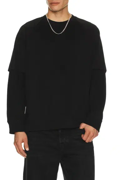 Helmut Lang Double Layer Waffle T-Shirt | Thumbnail 3 Helmut Lang Double Layer Waffle T-Shirt | Thumbnail 3