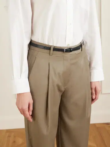 The Row Textured-leather Belt | Thumbnail 2 The Row Textured-leather Belt | Thumbnail 2