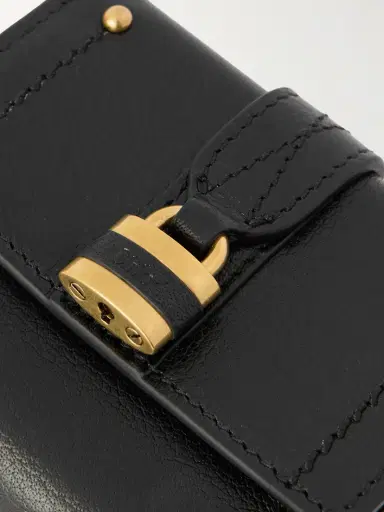 Chloé Paddington Embellished Textured-leather Cardholder | Thumbnail 3 Chloé Paddington Embellished Textured-leather Cardholder | Thumbnail 3