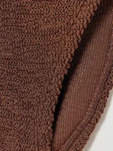 Hunza G Sandy Original Crinkle™ Halterneck Swimsuit | Thumbnail 4 Hunza G Sandy Original Crinkle™ Halterneck Swimsuit | Thumbnail 4