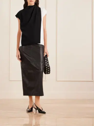 Proenza Schouler Elsa Asymmetric Crepe Top | Thumbnail 2 Proenza Schouler Elsa Asymmetric Crepe Top | Thumbnail 2