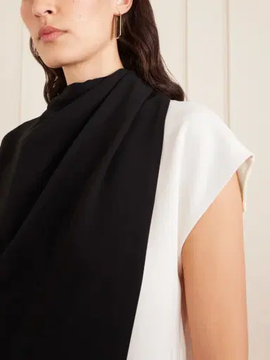 Proenza Schouler Elsa Asymmetric Crepe Top | Thumbnail 5 Proenza Schouler Elsa Asymmetric Crepe Top | Thumbnail 5