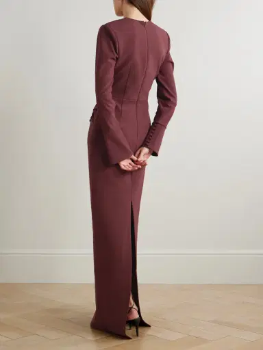 Rebecca Vallance Lulee Embellished Crepe Gown | Thumbnail 3 Rebecca Vallance Lulee Embellished Crepe Gown | Thumbnail 3
