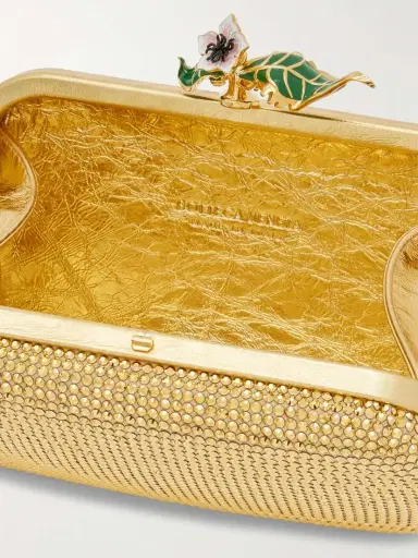 Bottega Veneta Knot Embellished Metallic Leather Clutch | Thumbnail 5 Bottega Veneta Knot Embellished Metallic Leather Clutch | Thumbnail 5
