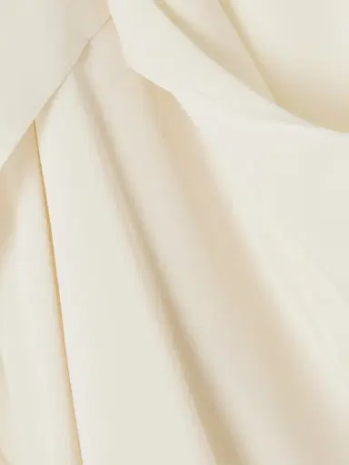 Max Mara Tie-detailed Silk Crepe De Chine Blouse | Thumbnail 5 Max Mara Tie-detailed Silk Crepe De Chine Blouse | Thumbnail 5