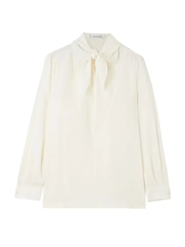 Tie-detailed Silk Crepe De Chine Blouse Tie-detailed Silk Crepe De Chine Blouse