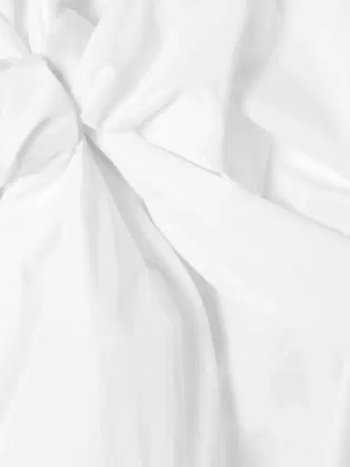 Max Mara Off-the-shoulder Tie-detailed Gathered Cotton-poplin Blouse | Thumbnail 5 Max Mara Off-the-shoulder Tie-detailed Gathered Cotton-poplin Blouse | Thumbnail 5