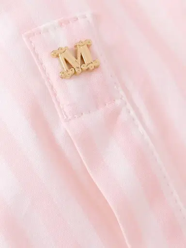 Max Mara Striped Cotton-poplin Shirt | Thumbnail 5 Max Mara Striped Cotton-poplin Shirt | Thumbnail 5