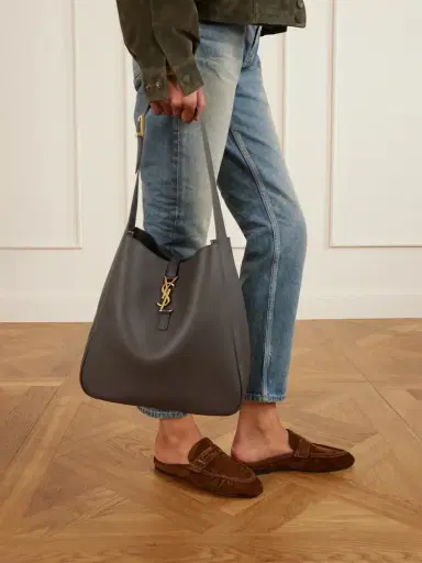 Saint Laurent Le 5 À 7 Large Leather Shoulder Bag | Thumbnail 3 Saint Laurent Le 5 À 7 Large Leather Shoulder Bag | Thumbnail 3