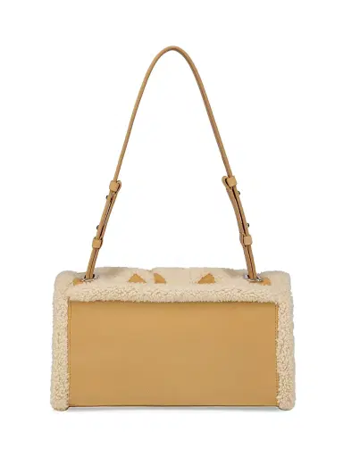 Christian Louboutin Women's Baggy Shoulder Bag - Beige | Thumbnail 3 Christian Louboutin Women's Baggy Shoulder Bag - Beige | Thumbnail 3