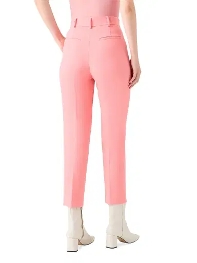 Akris punto Women's Feryn Mid-Rise Tapered Pants - Blush | Thumbnail 5 Akris punto Women's Feryn Mid-Rise Tapered Pants - Blush | Thumbnail 5