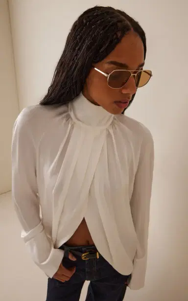 Givenchy One Aviator-Frame Metal Sunglasses | Thumbnail 2 Givenchy One Aviator-Frame Metal Sunglasses | Thumbnail 2