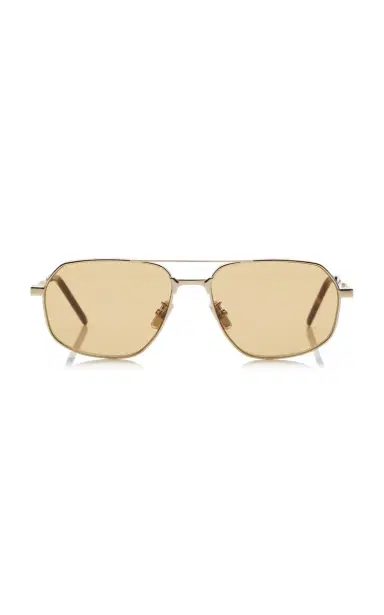 Givenchy One Aviator-Frame Metal Sunglasses | Thumbnail 4 Givenchy One Aviator-Frame Metal Sunglasses | Thumbnail 4