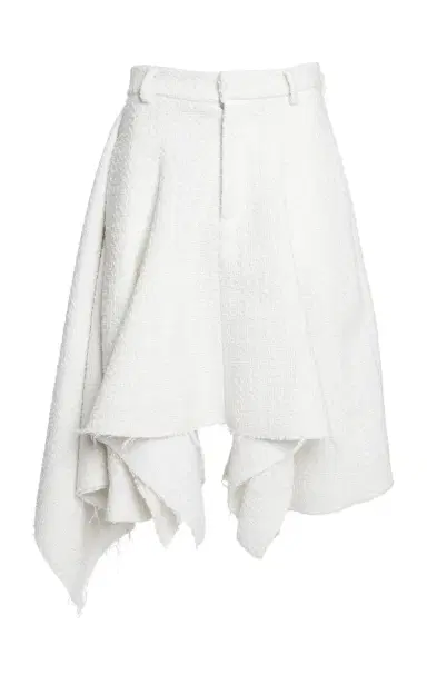Niccolò Pasqualetti Nave Bouclé Tweed Midi Skort | Thumbnail 1 Niccolò Pasqualetti Nave Bouclé Tweed Midi Skort | Thumbnail 1