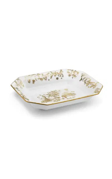 Tiffany & Co. Exclusive Toile China Platter - Metallic | Thumbnail 2 Tiffany & Co. Exclusive Toile China Platter - Metallic | Thumbnail 2