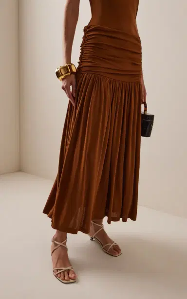 FRANÇOISE Nora Jersey Midi Skirt | Thumbnail 3 FRANÇOISE Nora Jersey Midi Skirt | Thumbnail 3